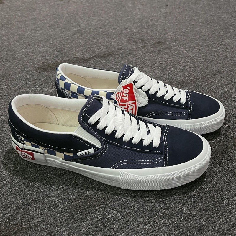 Vans Slip On Cut & Paste - Navy/True White