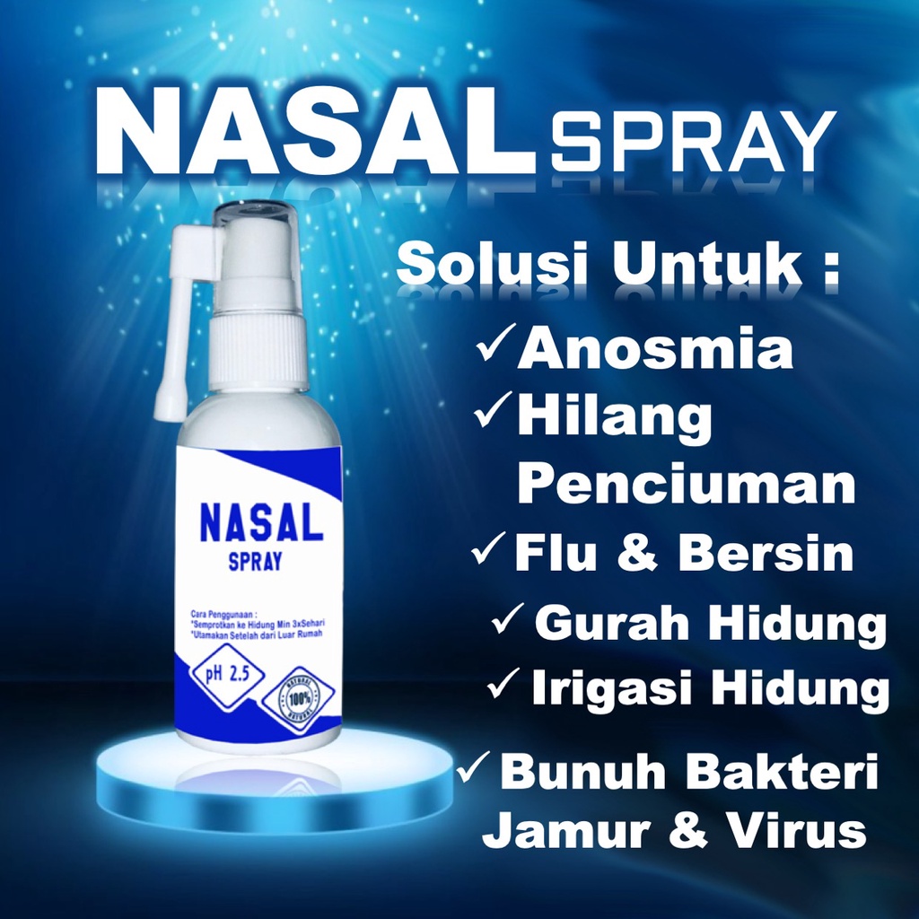 Nasal Spray Anosmmia Semprot Hidung Anti Bakteri Virus Corona Dewasa Anak Balita