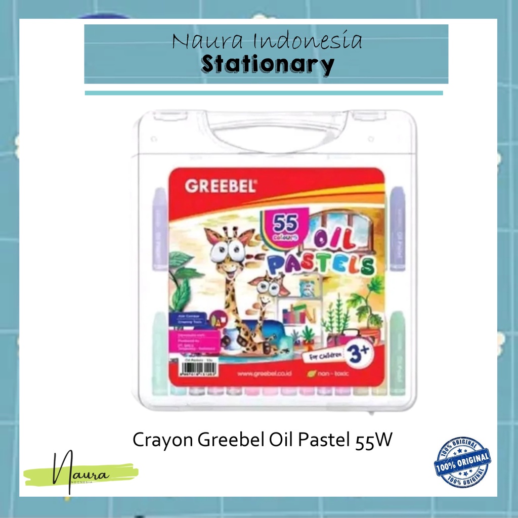 

Crayon Greebel 55 W | Krayon Greebel 55 Warna | Krayon Murah