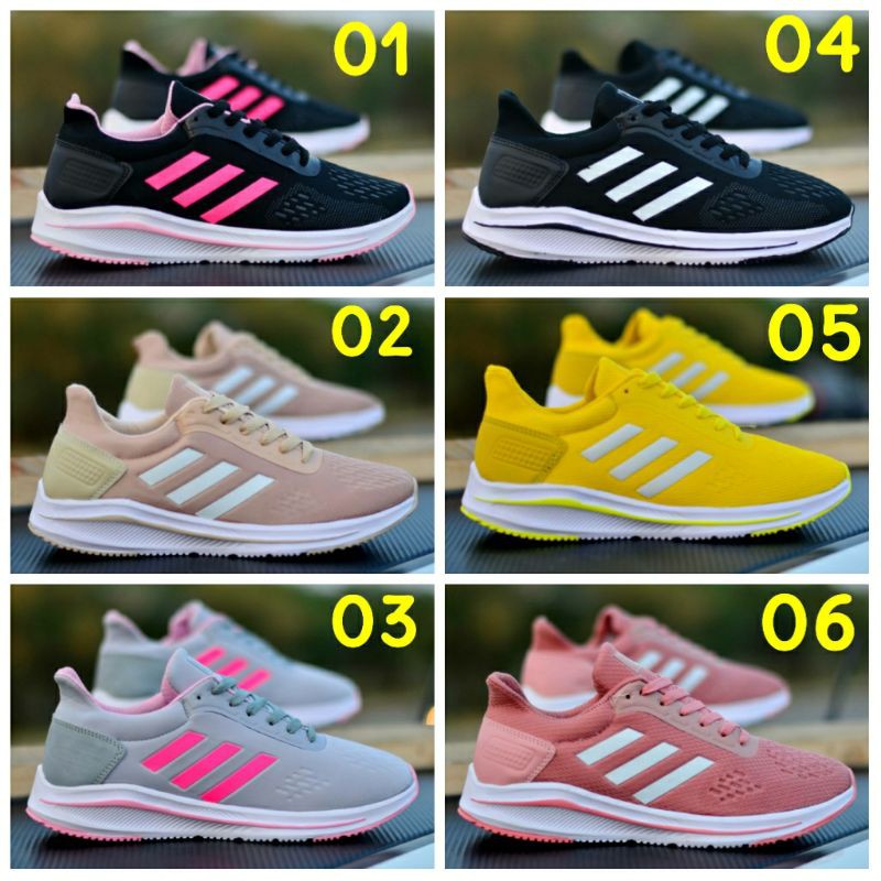 SEPATU WANITA ADIDAS ZX CLOAD FLOAM JOGGING SENAM ZUMBA AEROBIK IMPORT