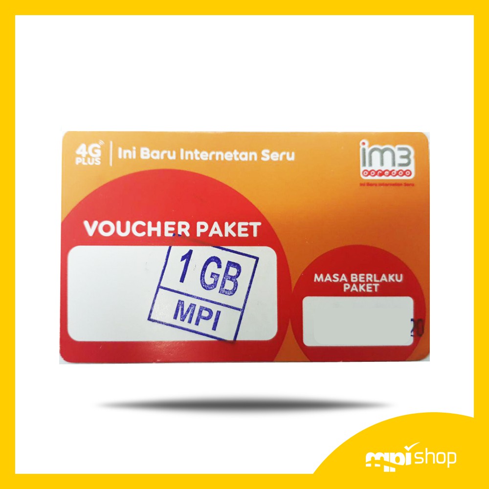 INDOSAT Unlimited 30 hari ( Voucher Data ) - UL