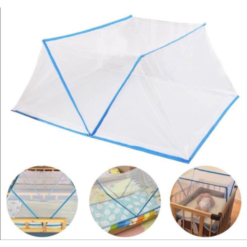 kelambu tidur lipat portable kelambu persegi kelambu anti nyamuk kelambu 160x190