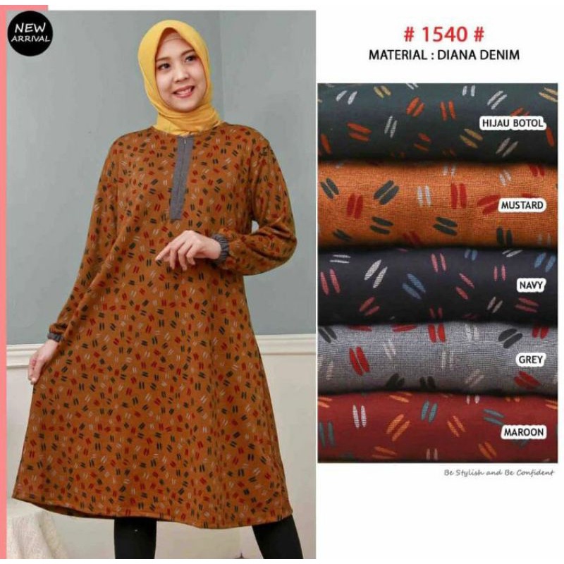 DIANA DENIM / TUNIK DENIM / TIPICOS