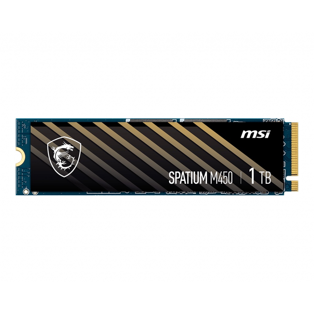 MSI SSD SPATIUM M450 PCIe 4.0 NVMe M.2 1TB 3D NAND