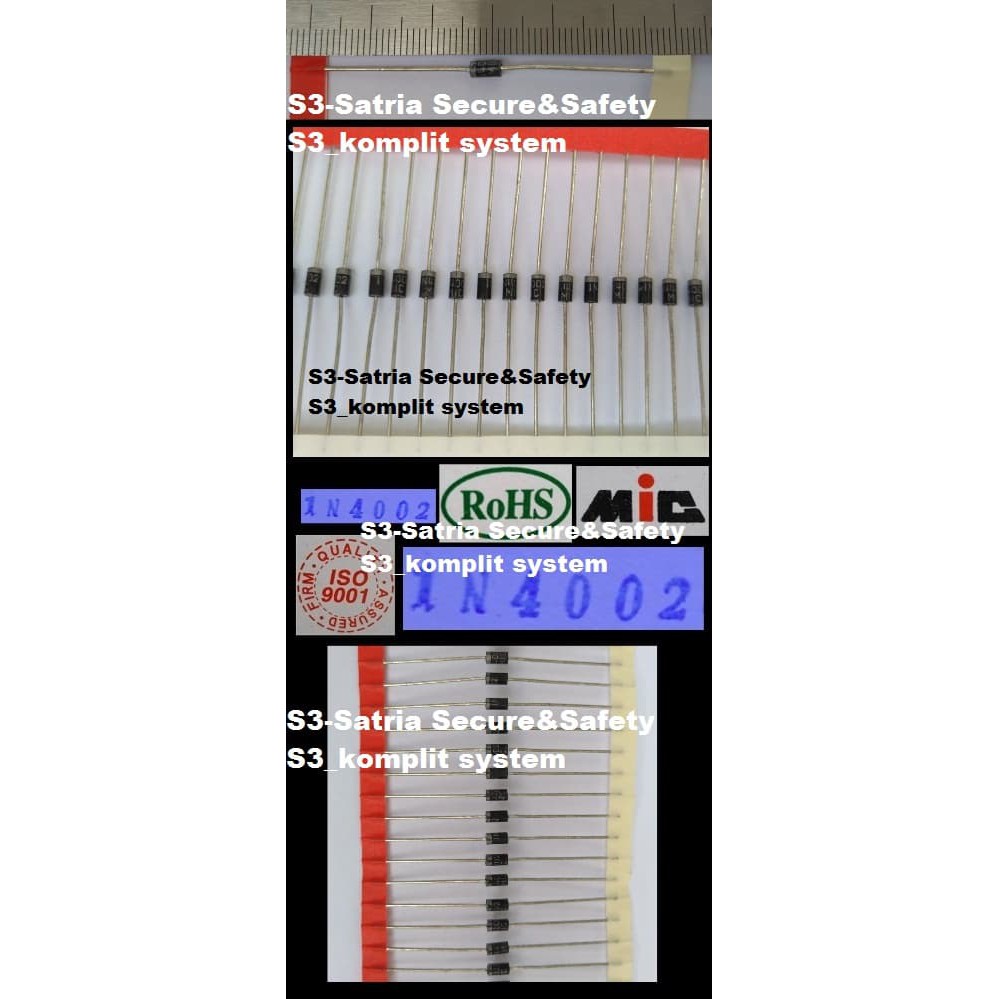 Dioda 1N4002 Diode IN4002 IN 1N 4002