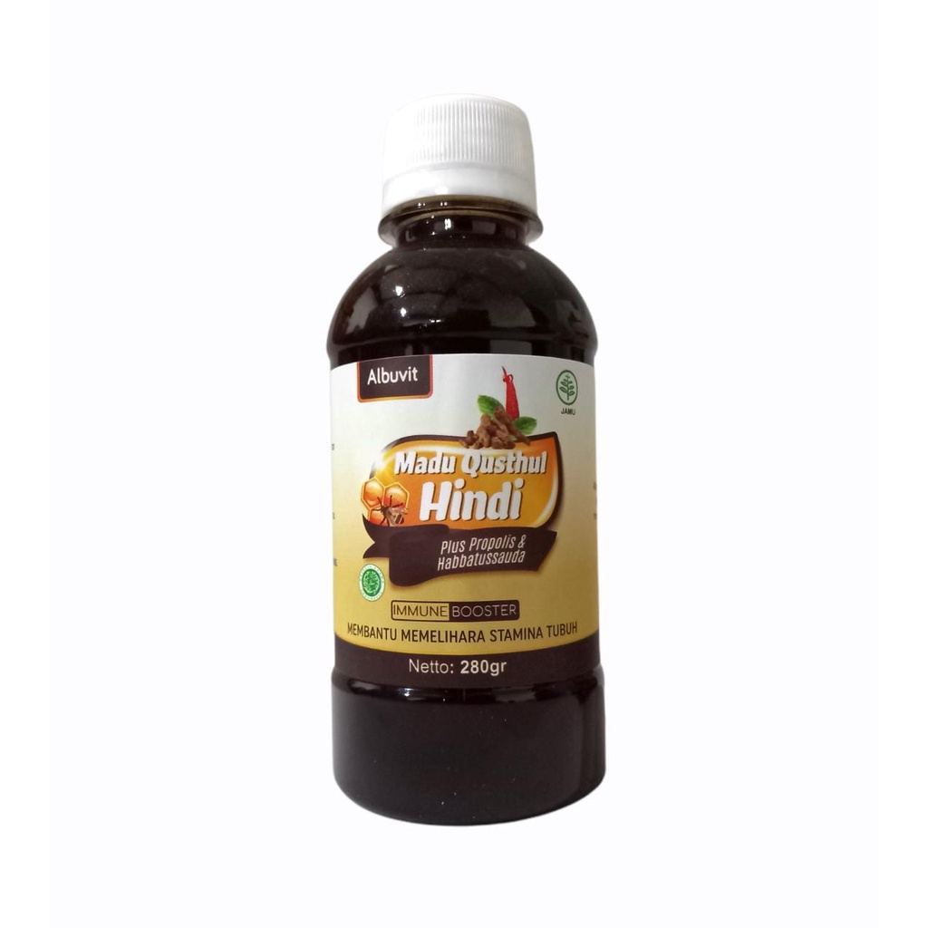 Madu Qusthul Qustul Hindi 7 In 1 Mix  Albuvit Plus Propolis &amp; Habbatussauda