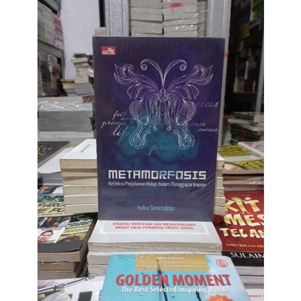 OBRAL BUKU MOTIVASI / PENGEMBANGAN DIRI / INSPIRASI / MARKETING / SETRUM WARSITO / TONI WENAS / MURAH ORIGINAL-METAMORFOSIS