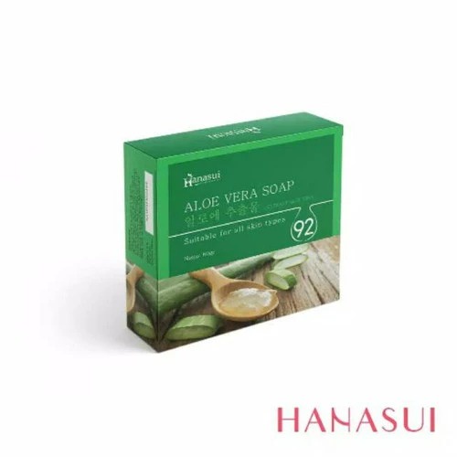 Hanasui Aloe Vera Soap 60gr / Hanasui Sabun Aloevera