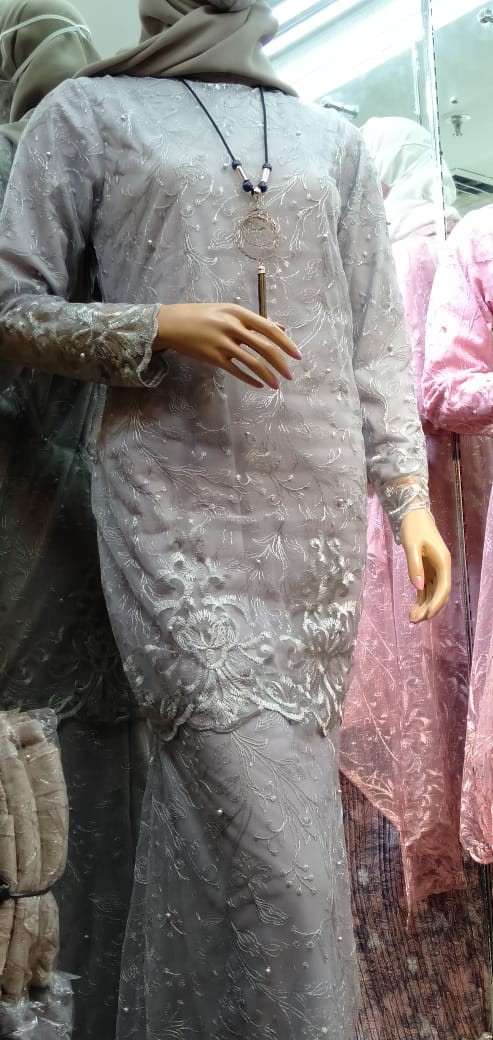 [ Realpict] Batik Gamis Duyung Manohara/ Full Furing , Origianal