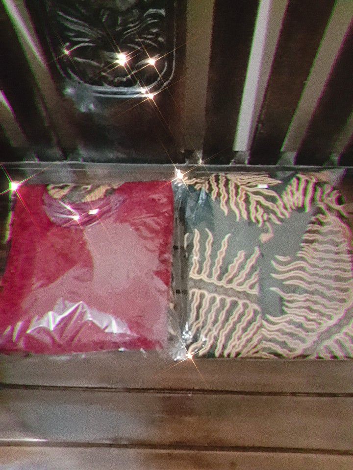 Wou Batik Couple 2595 Brokat Couple Brukat Modern Batik Keluarga Batik Modern - Bs059