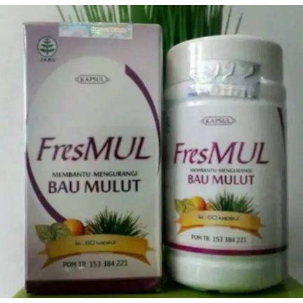 Obat herbal ampuh mengobati bau mulut yang tidak sedap dengan kapsul fresmul alami berkualitas ASLI 100% HERBAL