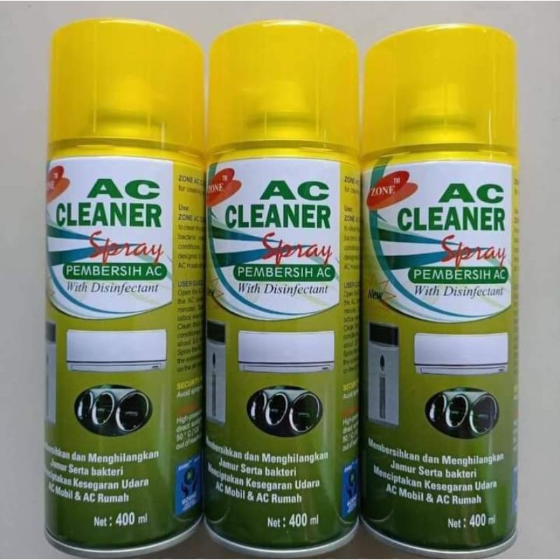 AC CLEANER/PEMBERSIH AC/AC CLEANER WITH DISINFEKTAN/AC FRESHENER MOBIL