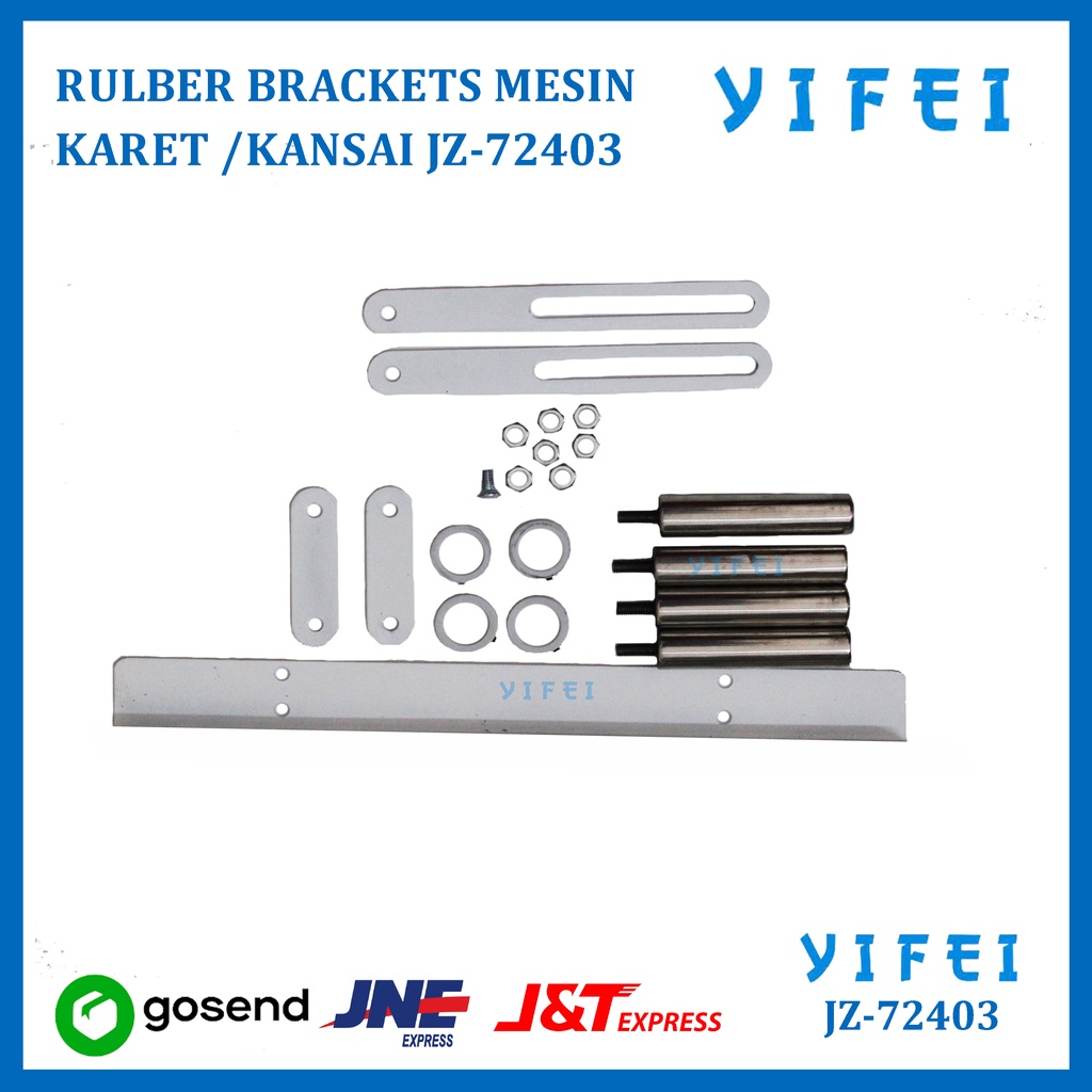 PRESSING BRACKETS/RULBER BRACKETS MESIN KARET/KANSAI KECIL YIFEI-72403