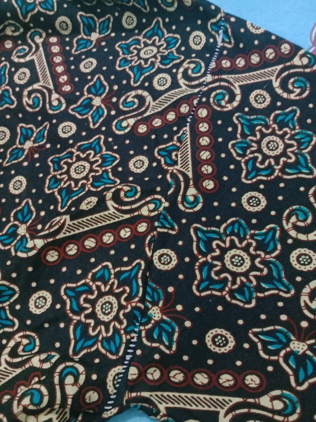 Batik Couple Keluarga Sania Ruffle Ori Ndoro Jowi Dnt Motif Mataram