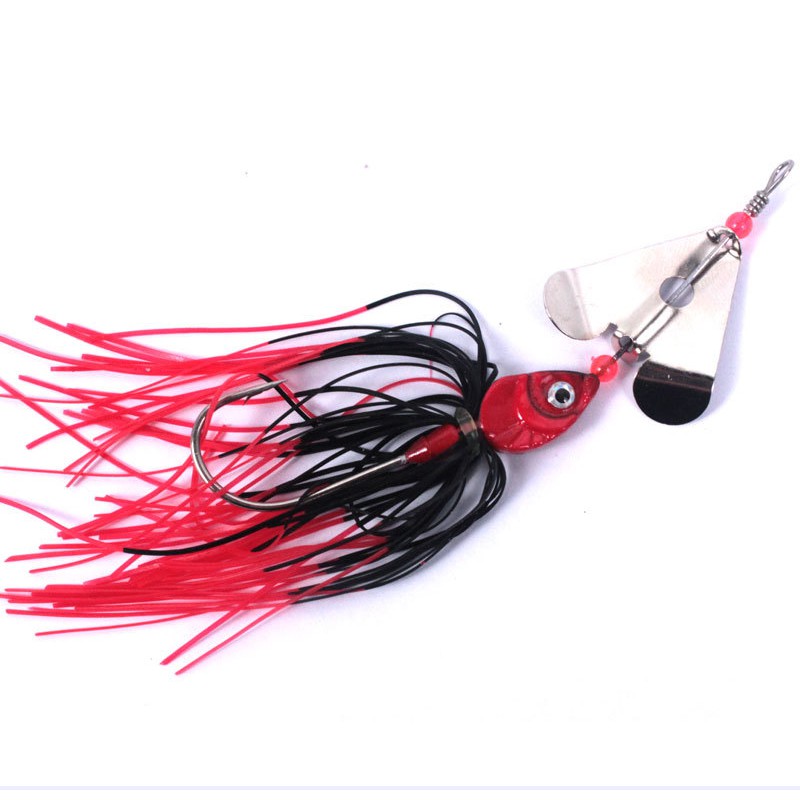 1pc Umpan Pancing Spinner Spoon 10cm 13g Untuk Memancing Ikan Bass