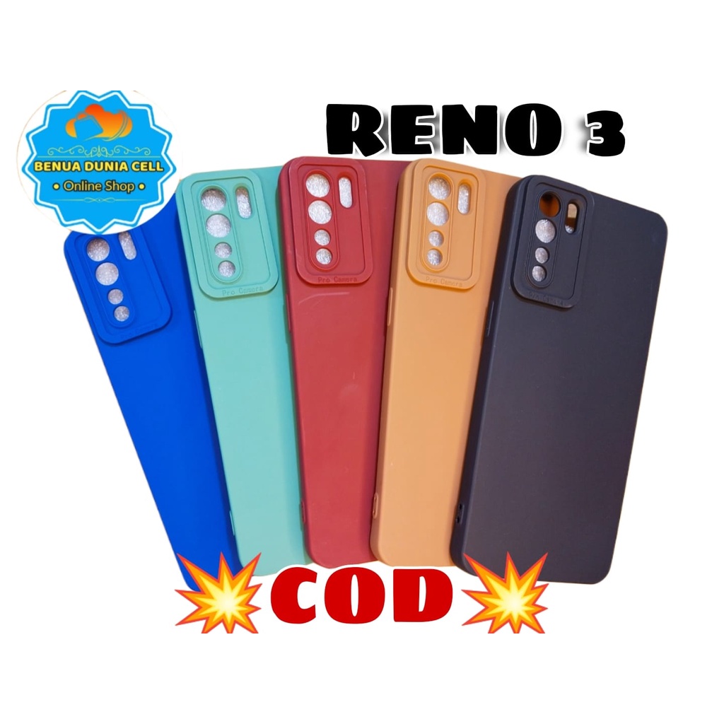 OPPO RENO 3, RENO 2F - SOFTCASE PRO KAMERA PC OPPO RENO 2F // RENO 3 - BDC