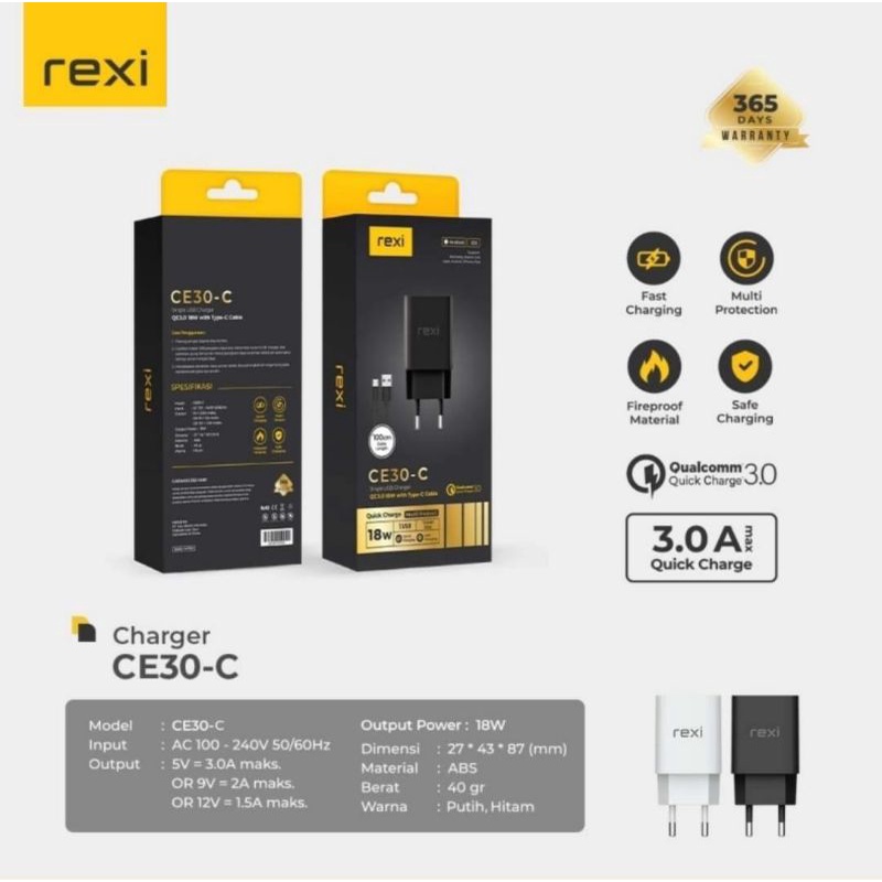 charger Rexi CE30-C