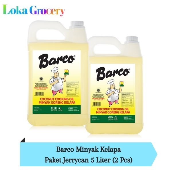 

Barco Minyak Goreng Kelapa Jerrycan 5 Liter - 2 pcs exp 2027