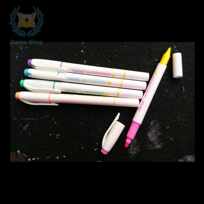 

NEW SALE STABILO HIGHLIGHTER JOYKO DOUBLE SOFT COLOR HL-46 SET