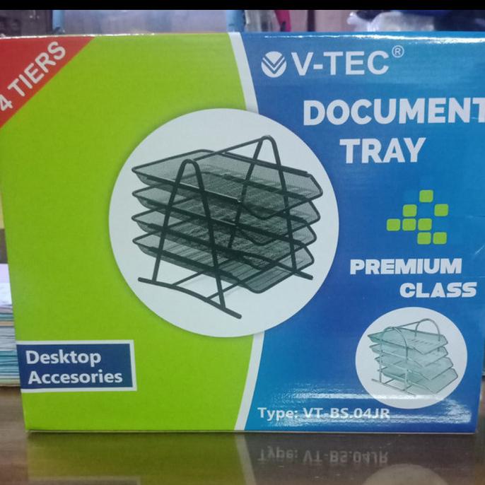 

Office & Stationery | Document Organizer | Paper Tray 4 Susun Besi Rak Susun Vtec | Best Seller