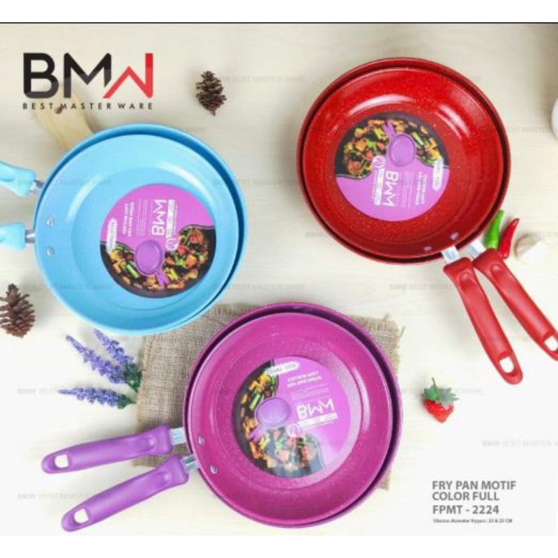 Frypan Marble Set ( isi 2 ) BMW