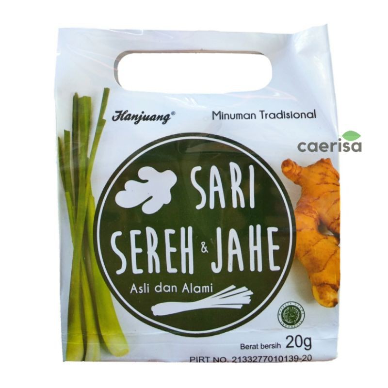 

SARI SEREH JAHE KANTONG (5 PCS X 20 GR)