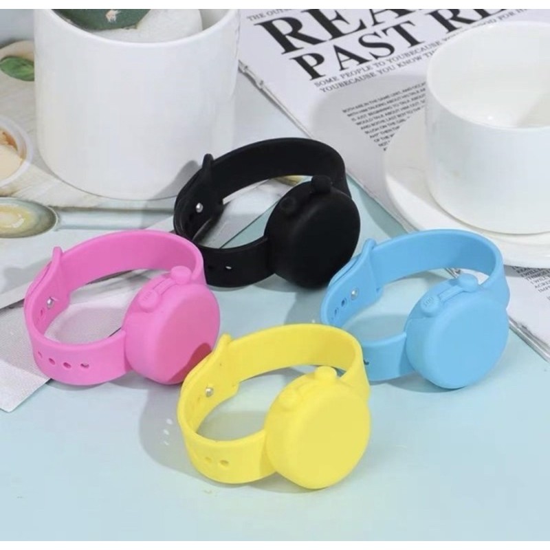 Gelang Senitizer - Gelang Silicon Hand Sanitizer - gelang tempat hand sinitizer