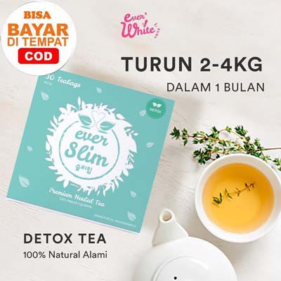 [ECER] TEH PELANGSING Ever Slim Premium Herbal Tea By Ever White