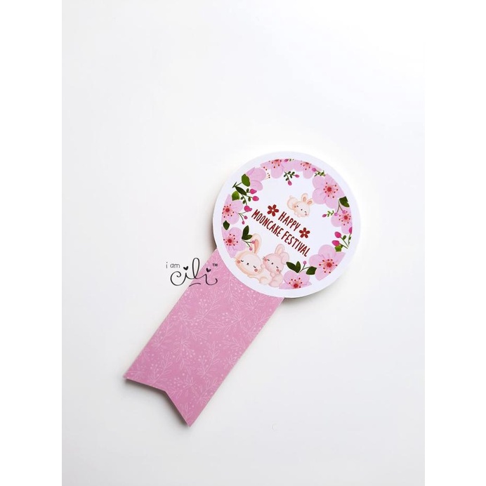 

(Smooncake05) Stiker Mooncake Mid Autumn Kue Bulan Lucu (Uk 7X14Cm) Promo!!!R33E