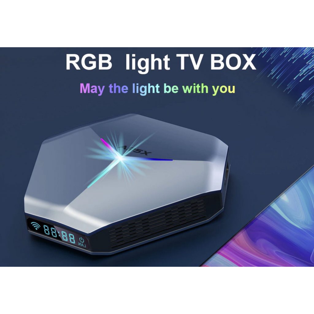 TJbox A95X F4 4GB/64GB Android Tv Box Amlogic S905X4 8K Android 11 USB 3.0 WIFI BLUETOOTH