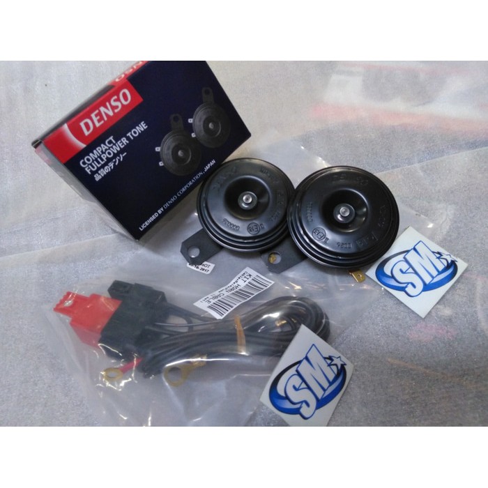 Klakson Denso Disc - Paket klakson Denso disc  + Relay set denso