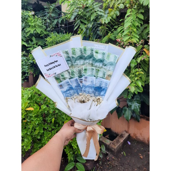 

buket uang surabaya - ove florist