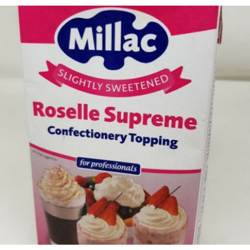 

Whipped Cream Millac Roselle
