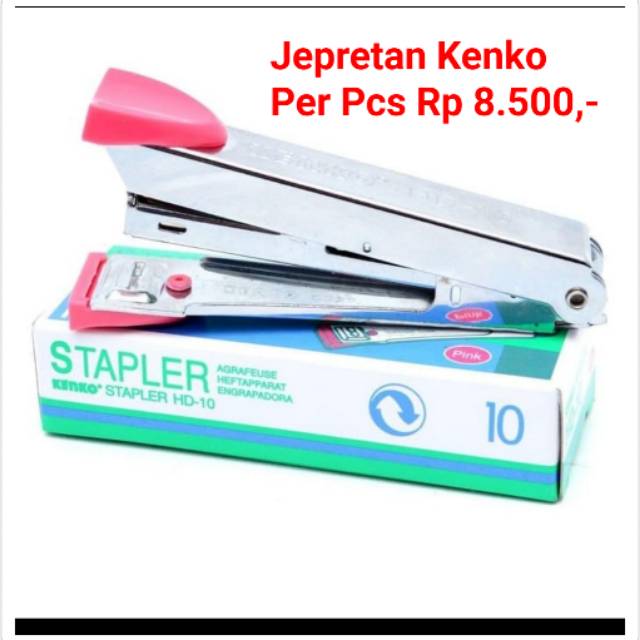 

Jepretan/Steples/Stepler Kenko HD 10