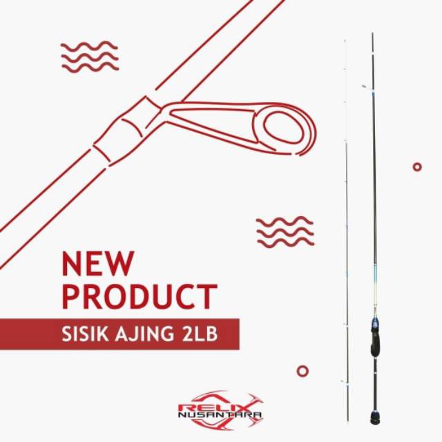 Joran Relix Nusantara Sisik Ajing 2lb Ultralight
