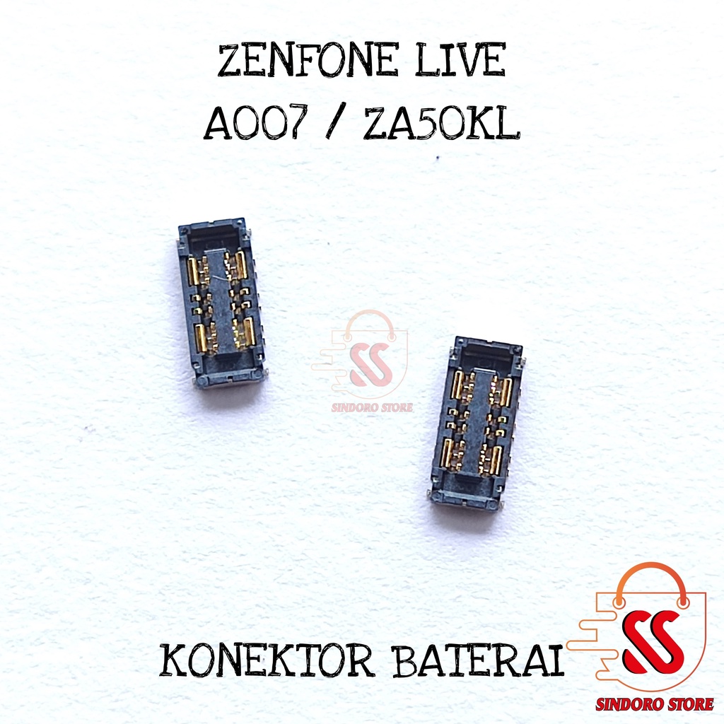 Soket Baterai Asus Zenfone Live A007 ZA50KL Konektor Batre