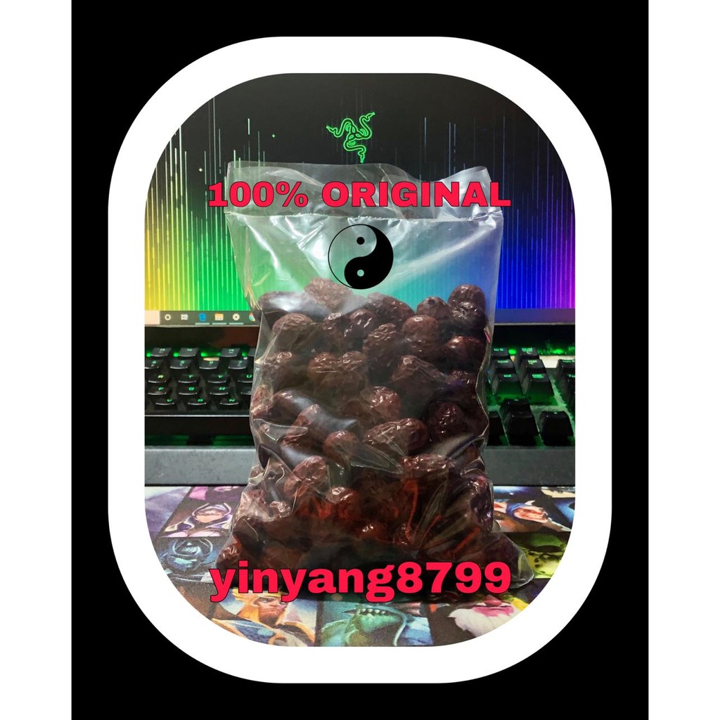 

Angco Ang co Hong zao (red dates) Kurma Merah 185 gram