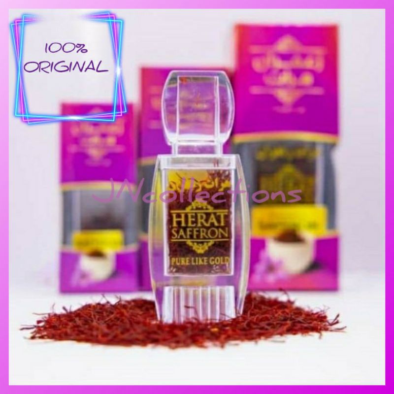 

Bunga Saffron Safron 1 gr gram Super Afganistan 100% Original grade A