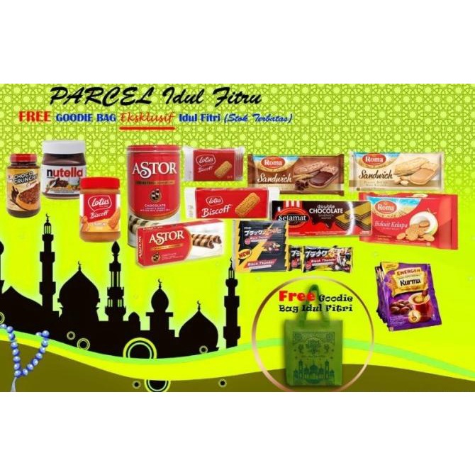 

Best Product!!! Parcel Parsel Idul Fitri Selai Dan Snack Mix Free Goodie Bag Prm - Paling Diminati