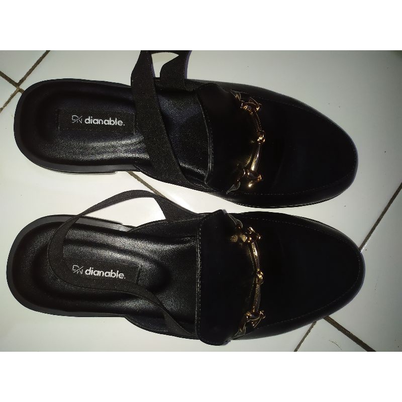 (PRELOVED) Dianable -  Hilton Mules Sandal