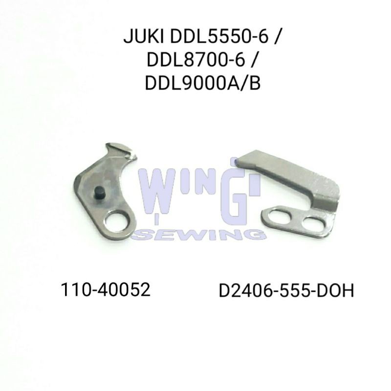 No 11040052 D2406555DOH JUKI DDL5550 Pisau Mesin Jahit Jarum 1 Auto