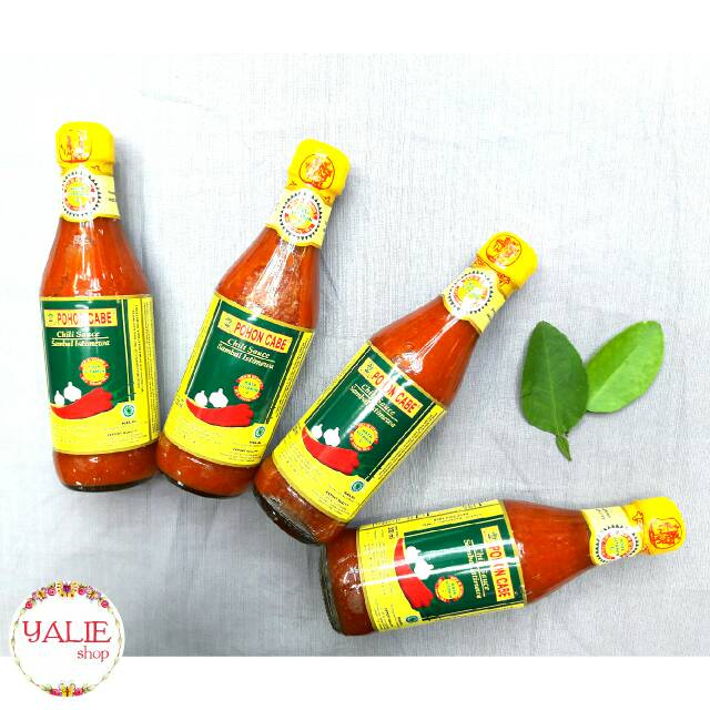 Botol 330ml Sambal Pohon Cabe Sambel Alami Tanpa Pengawet Msg