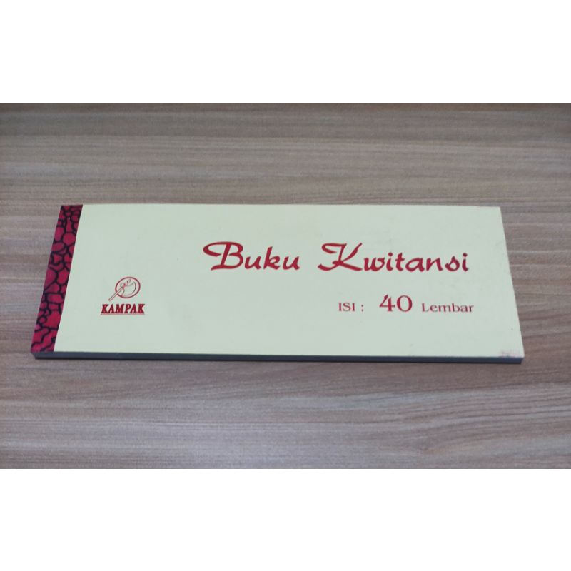 

Buku kwitansi kampak kecil
