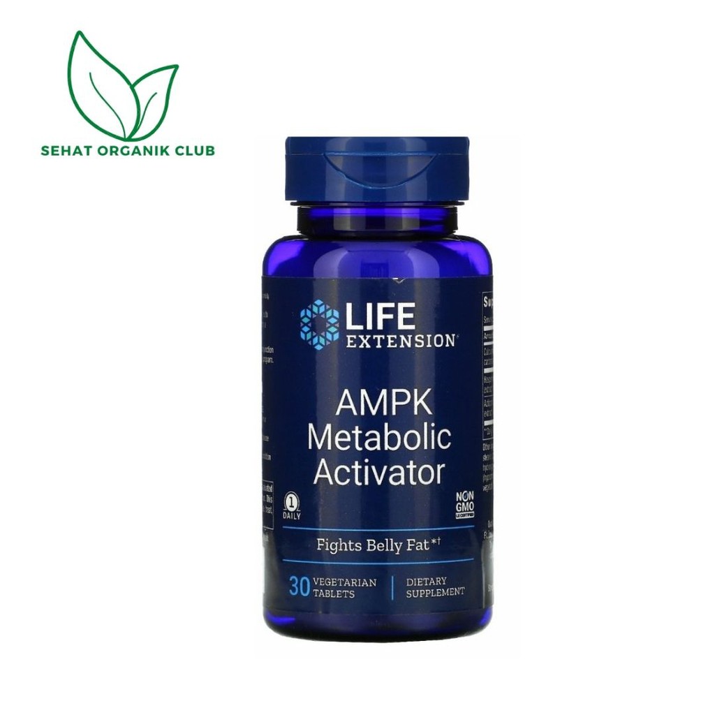 Life Extension AMPK Metabolic Activator 30 Caps/Fat Burner/Slimming