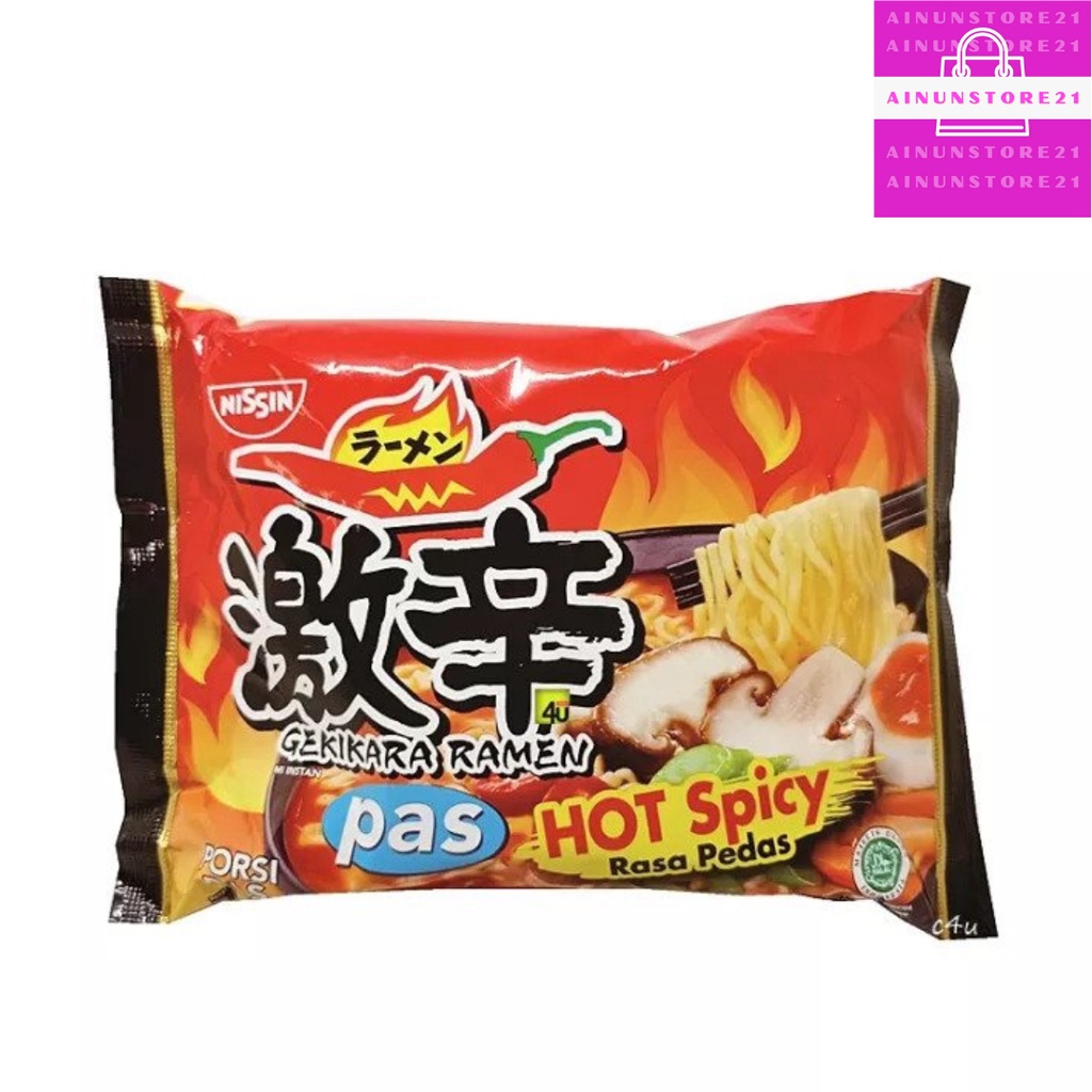 

GEKIKARA RAMEN PAS HOT SPICY