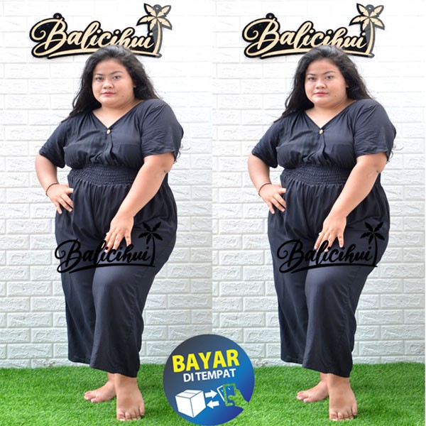 Balicihui Jumpsuit Panjang Jumbo Jumpsuit Victoria Jumpsuit Plus Size Big Size Jumpsuit Panjang