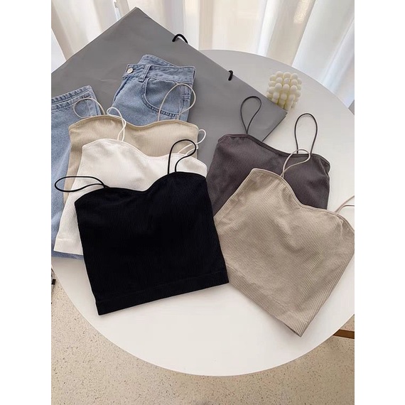 [ LINGERIE MASTER ] - (B-47) TANK TOP KOREAN STYLE FASHION WANITA TANKTOP WOMAN PREMIUM-2