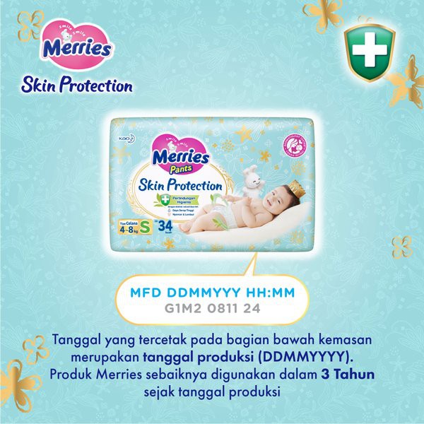 Merries Pants Skin Protection S-XL