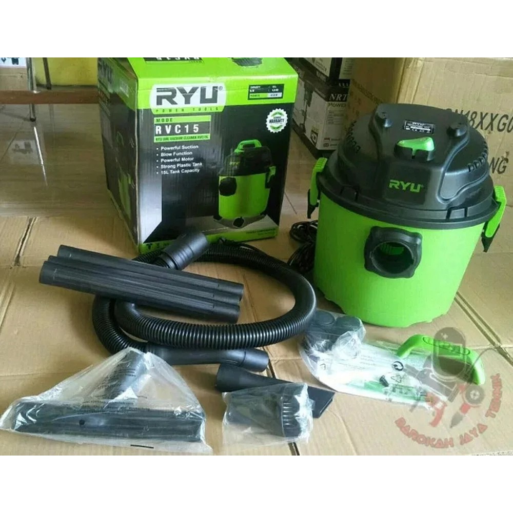 MESIN VACUM CLEANER RYU MULTIFUNGSI PENYEDOT DEBU SEDOT TIUP BASAH