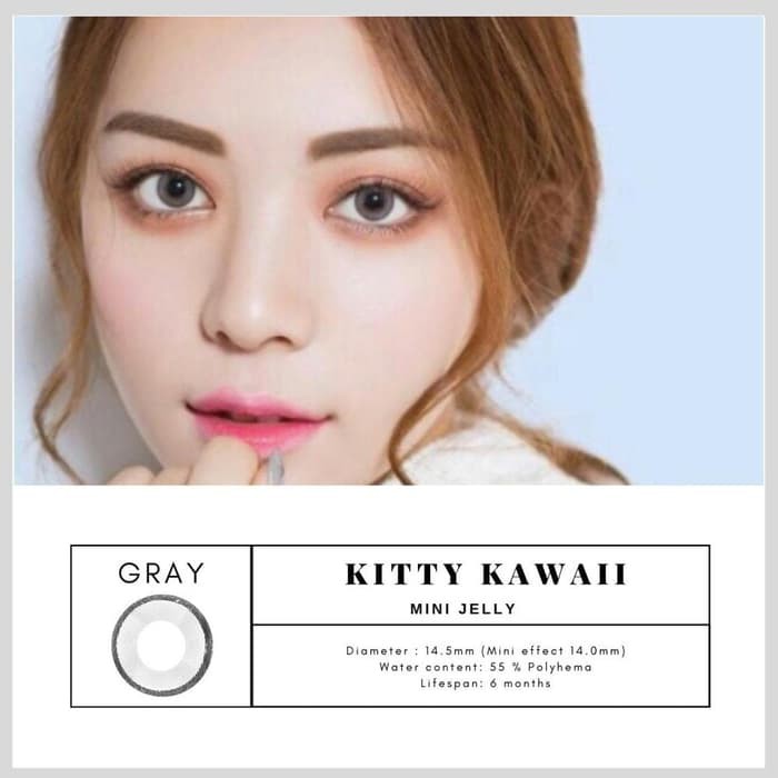 Softlens Kitty Kawaii Mini Jelly 14,2mm minus  sd 10